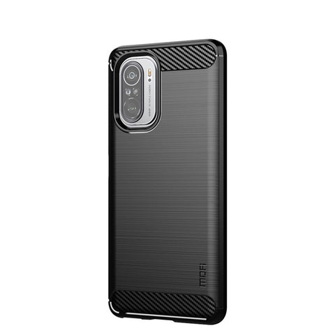MOFI Carbon Fiber Brushed TPU Cover for Xiaomi Redmi K40 / K40 Pro / K40 Pro+ / Poco F3 / Mi 11i