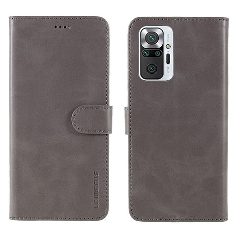 LC.IMEEKE Wallet Stand Leather Case for Xiaomi Redmi Note 10 Pro Mobile Phone Cover
