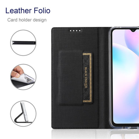 VILI DMX Series Full Coverage Well-Protected Leather Stand Case with Card Holder for Xiaomi Redmi Note 10 Pro 4G (India)/(Global)/Note 10 Pro Max