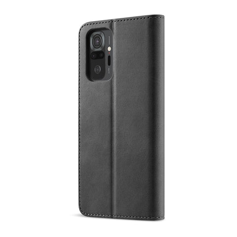 LC.IMEEKE Wallet Stand Leather Phone Casing Shell for Xiaomi Redmi Note 10 Pro/Note 10 Pro Max