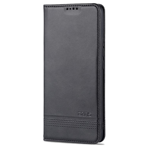 AZNS Auto-absorbed Magnetic Stand Wallet Leather Phone Protection Shell Case for Xiaomi Mi 11 Ultra