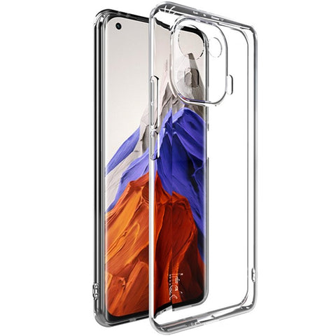 IMAK UX-5 Series TPU Soft Transparent Phone Back Case Cover for Xiaomi Mi 11 Pro