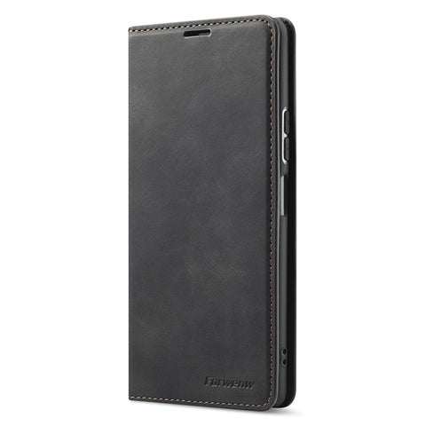FORWENW Fantasy Series Silky Touch Leather Wallet Case for Xiaomi Redmi Note 10 Pro / Redmi Note 10 Pro Max