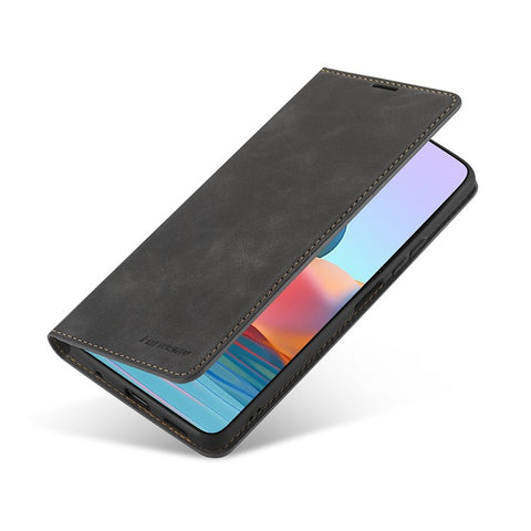 FORWENW Fantasy Series Silky Touch Leather Wallet Case for Xiaomi Redmi Note 10 Pro / Redmi Note 10 Pro Max