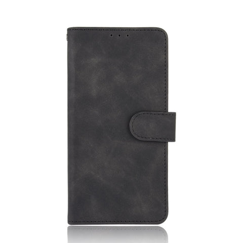 Skin-touch PU Leather Wallet Phone Cover with Supporting Stand for Xiaomi Black Shark 4/Black Shark 4 Pro