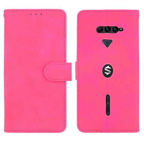 Skin-touch PU Leather Wallet Phone Cover with Supporting Stand for Xiaomi Black Shark 4/Black Shark 4 Pro