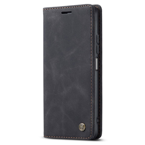 CASEME 013 Series Automatic Suction Simple Design Leather Wallet Case for Xiaomi Mi 11 Lite 4G / 5G / 11 Lite 5G NE