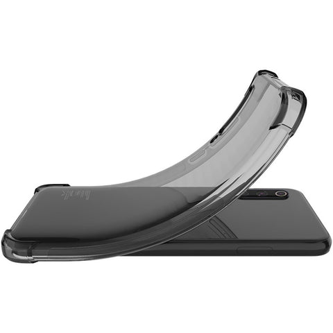 IMAK Full-Coverage Shock-Proof Sheer Flexible TPU Case with High Transparency Screen Protector for Xiaomi Redmi K40 Gaming
