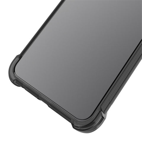 IMAK Full-Coverage Shock-Proof Sheer Flexible TPU Case with High Transparency Screen Protector for Xiaomi Redmi K40 Gaming