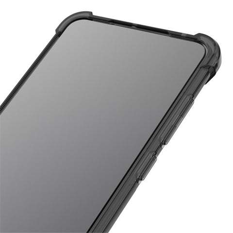 IMAK Full-Coverage Shock-Proof Sheer Flexible TPU Case with High Transparency Screen Protector for Xiaomi Redmi K40 Gaming
