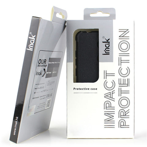 IMAK Full-Coverage Shock-Proof Sheer Flexible TPU Case with High Transparency Screen Protector for Xiaomi Redmi K40 Gaming