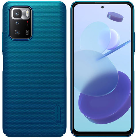 NILLKIN Frosted Shield Wear Resistant Matte Surface Hard PC Phone Cover Case for Xiaomi Redmi Note 10 Pro 5G