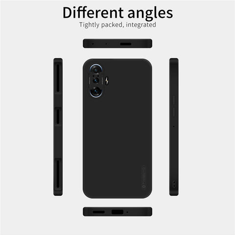 PINWUYO Soft Silicone Cell Phone Case Cover Protector for Xiaomi Redmi K40 Gaming