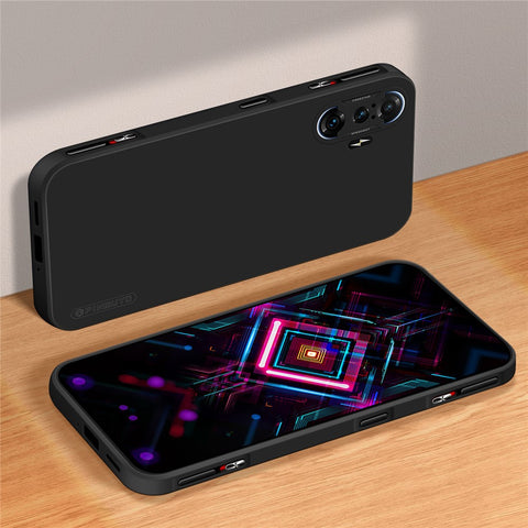 PINWUYO Soft Silicone Cell Phone Case Cover Protector for Xiaomi Redmi K40 Gaming