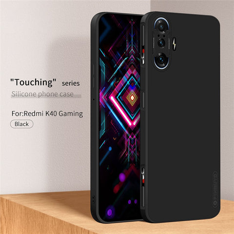 PINWUYO Soft Silicone Cell Phone Case Cover Protector for Xiaomi Redmi K40 Gaming