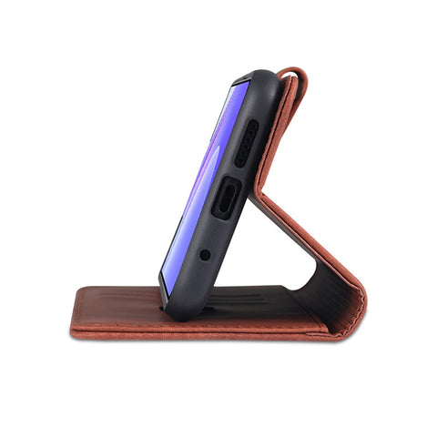AZNS All-round Wallet Stand Design PU Leather Phone Cover Case for Xiaomi Redmi 9T/9 Power/Note 9 4G (Qualcomm Snapdragon 662)/Poco M3