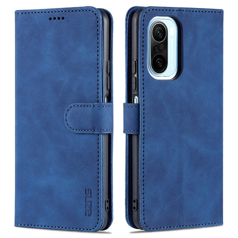 AZNS PU Leather Wallet Design All-round Protection Phone Stand Cover Case for Xiaomi Redmi K40/K40 Pro/Mi 11i/Poco F3