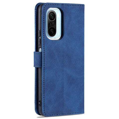 AZNS PU Leather Wallet Design All-round Protection Phone Stand Cover Case for Xiaomi Redmi K40/K40 Pro/Mi 11i/Poco F3