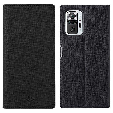 VILI DMX Series Leather Protector Stand Cover with Single Card Slot for Xiaomi Redmi Note 10 Pro