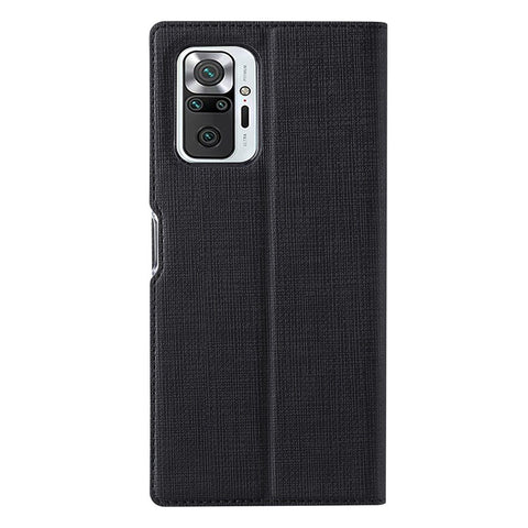 VILI DMX Series Leather Protector Stand Cover with Single Card Slot for Xiaomi Redmi Note 10 Pro