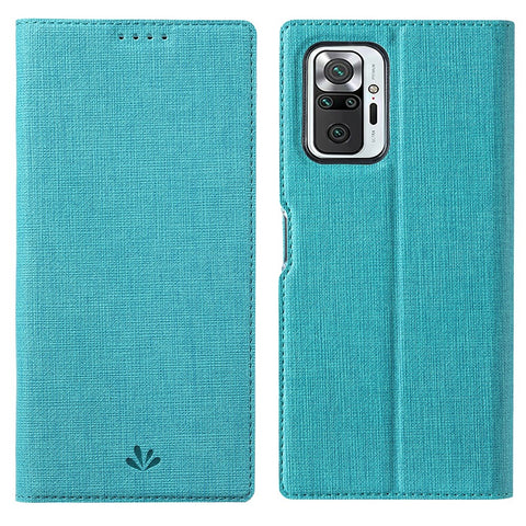VILI DMX Series Leather Protector Stand Cover with Single Card Slot for Xiaomi Redmi Note 10 Pro