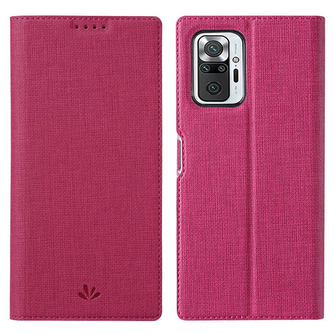 VILI DMX Series Leather Protector Stand Cover with Single Card Slot for Xiaomi Redmi Note 10 Pro