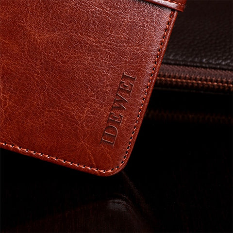 IDEWEI Crazy Horse Texture Flip Leather Phone Stand Case Cover with Wallet for Xiaomi Redmi K40 Gaming/Poco F3 GT