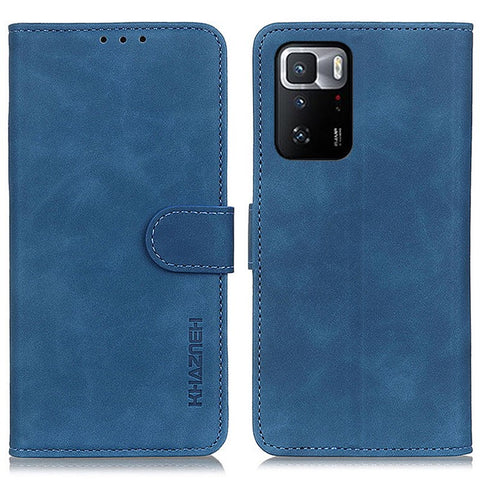KHAZNEH Retro Style PU Leather Wallet Flip Folio Stand Cover with Wallet for Xiaomi Poco X3 GT/Redmi Note 10 Pro 5G (China)