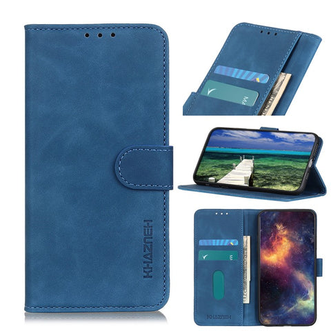 KHAZNEH Retro Style PU Leather Wallet Flip Folio Stand Cover with Wallet for Xiaomi Poco X3 GT/Redmi Note 10 Pro 5G (China)