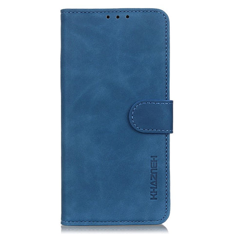 KHAZNEH Retro Style PU Leather Wallet Flip Folio Stand Cover with Wallet for Xiaomi Poco X3 GT/Redmi Note 10 Pro 5G (China)
