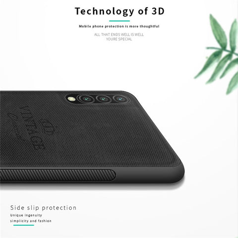 PINWUYO Honorable Series Anti-Drop Lightweight Slim Leather Coated PC + TPU Combo Case for Xiaomi Mi CC9/CC9 Meitu Edition/9 Lite