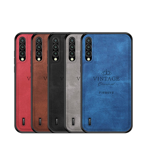 PINWUYO Honorable Series Anti-Drop Lightweight Slim Leather Coated PC + TPU Combo Case for Xiaomi Mi CC9/CC9 Meitu Edition/9 Lite