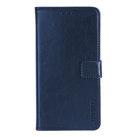 IDEWEI Crazy Horse Texture Full Body Protection Wallet Stand Folio Flip Leather Case for Xiaomi Redmi 10 4G (2021)/10 Prime/10 2022 4G/Note 11 4G (MediaTek)
