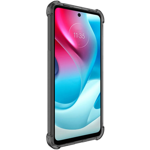 IMAK Reinforced Corners Airbag Transparent TPU Protective Back Case with Screen Protector for Xiaomi Redmi Note 11 4G (MediaTek)/Redmi 10 4G (2021)/Redmi 10 2022 4G/Redmi 10 Prime