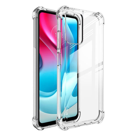 IMAK Reinforced Corners Airbag Transparent TPU Protective Back Case with Screen Protector for Xiaomi Redmi Note 11 4G (MediaTek)/Redmi 10 4G (2021)/Redmi 10 2022 4G/Redmi 10 Prime