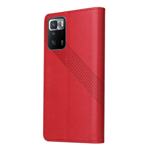 GQ.UTROBE 009 Series Multi-function Card Slot Phone Cover Leather Wallet Phone Case with Stand for Xiaomi Redmi Note 10 Pro 4G (Global)/Note 10 Pro 4G (India)/Note 10 Pro Max