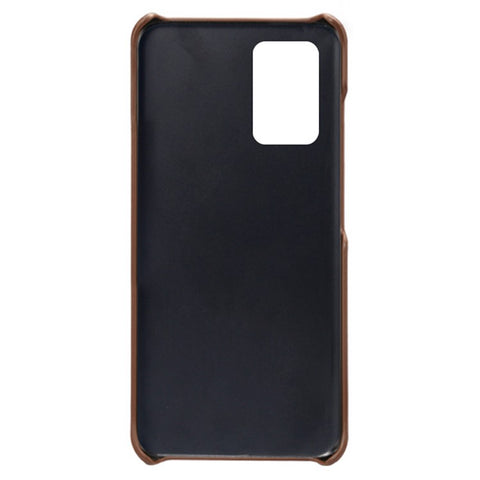 Stylish Lightweight PU Leather + PC Combo Hard Cover with Dual Back Card Slots for Xiaomi Redmi Note 11 4G (MediaTek) / 10 4G (2021) / 10 2022 4G