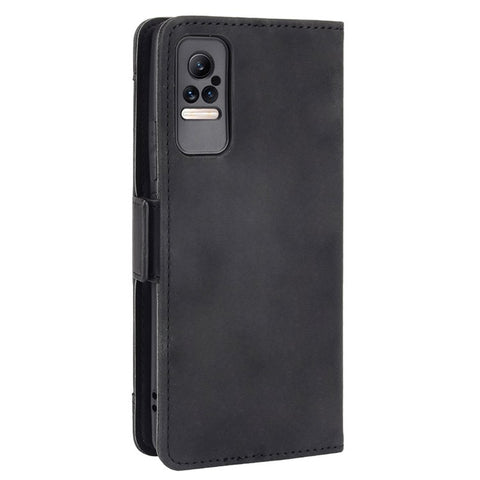 Flip Phone Case PU Leather Cover Multiple Card Slot Practical Wallet Stand Cellphone Protector for Xiaomi Civi