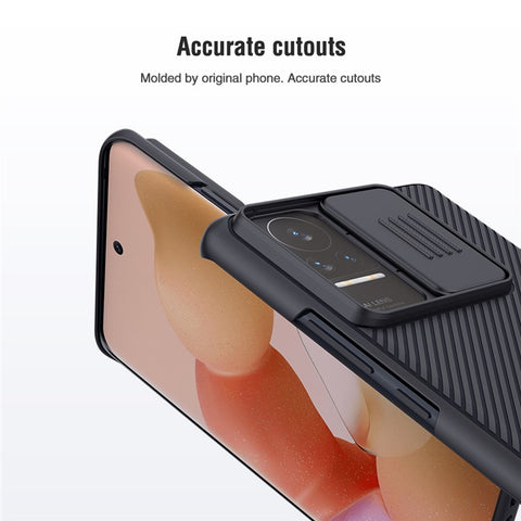 NILLKIN CamShield Slide Camera Protector Anti-scratch Precise Cutout Hard PC Phone Cover Shell for Xiaomi Civi