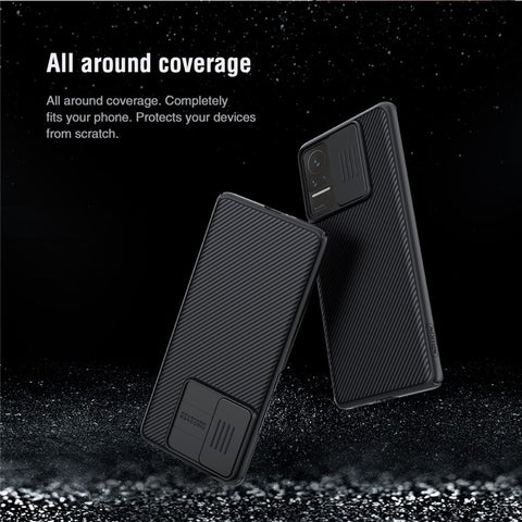 NILLKIN CamShield Slide Camera Protector Anti-scratch Precise Cutout Hard PC Phone Cover Shell for Xiaomi Civi
