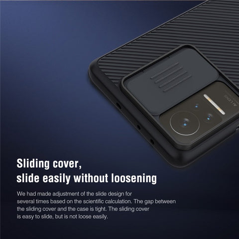 NILLKIN CamShield Slide Camera Protector Anti-scratch Precise Cutout Hard PC Phone Cover Shell for Xiaomi Civi