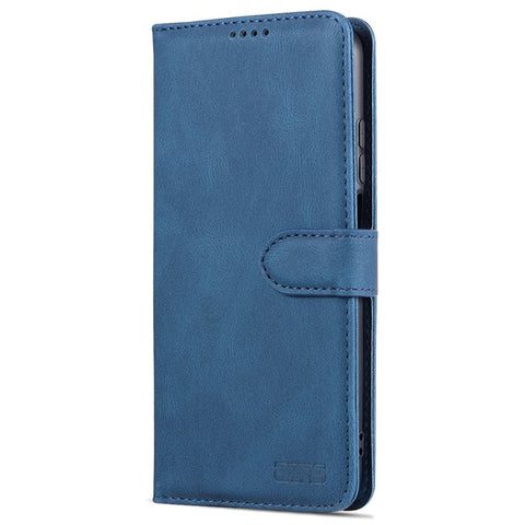 AZNS Wallet Stand Leather Case Folio Flip Phone Case Protector for Xiaomi Redmi Note 11 4G (MediaTek)/10 4G (2021)/10 2022 4G/10 Prime