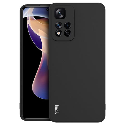 IMAK UC-4 Series Straight Frame Design Anti-Scratch Shock Absorbent Soft TPU Protective Case for Xiaomi Redmi Note 11 Pro+ 5G/Redmi Note 11 Pro 5G (China) (MediaTek)