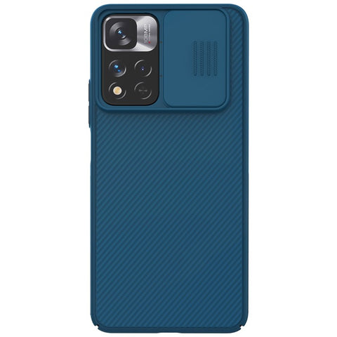 NILLKIN CamShield Slide Camera Cover Drop-proof Accurate Cutouts PC Hard Phone Cover Case for Xiaomi Redmi Note 11 Pro 5G (China) (MediaTek)/11 Pro+ 5G