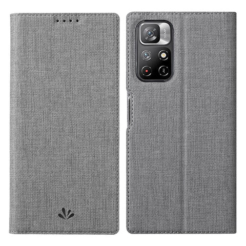VILI DMX Series Anti-scratch Mobile Phone Bag Case PU Leather Stand Auto Magnetic Closed Phone Cover for Xiaomi Redmi Note 11 5G (China) (MediaTek)/Note 11S 5G/Note 11T 5G