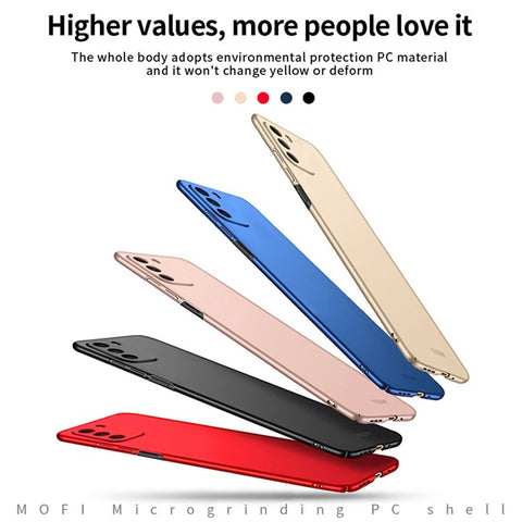 MOFI Shield Ultra-thin Hard PC Phone Case Matte Finish Anti-drop Protective Case for Xiaomi Poco M3