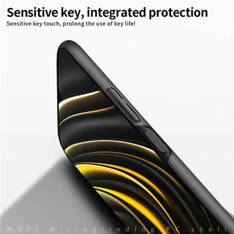 MOFI Shield Ultra-thin Hard PC Phone Case Matte Finish Anti-drop Protective Case for Xiaomi Poco M3