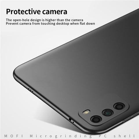 MOFI Shield Ultra-thin Hard PC Phone Case Matte Finish Anti-drop Protective Case for Xiaomi Poco M3
