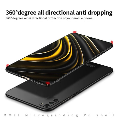MOFI Shield Ultra-thin Hard PC Phone Case Matte Finish Anti-drop Protective Case for Xiaomi Poco M3