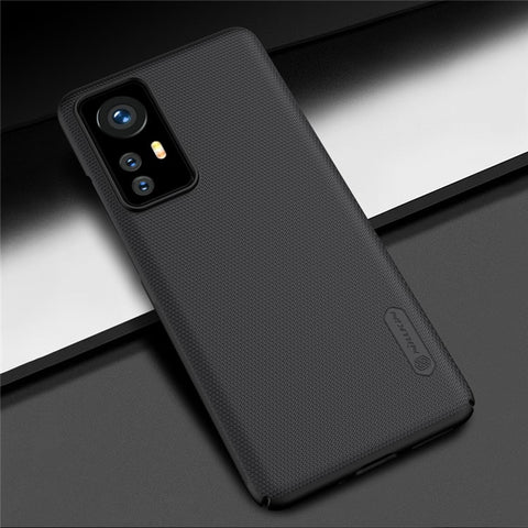 NILLKIN Frosted Shield Light Thin Anti-fingerprint PC Mobile Phone Case Phone Cover for Xiaomi 12 5G/12X 5G/12S 5G